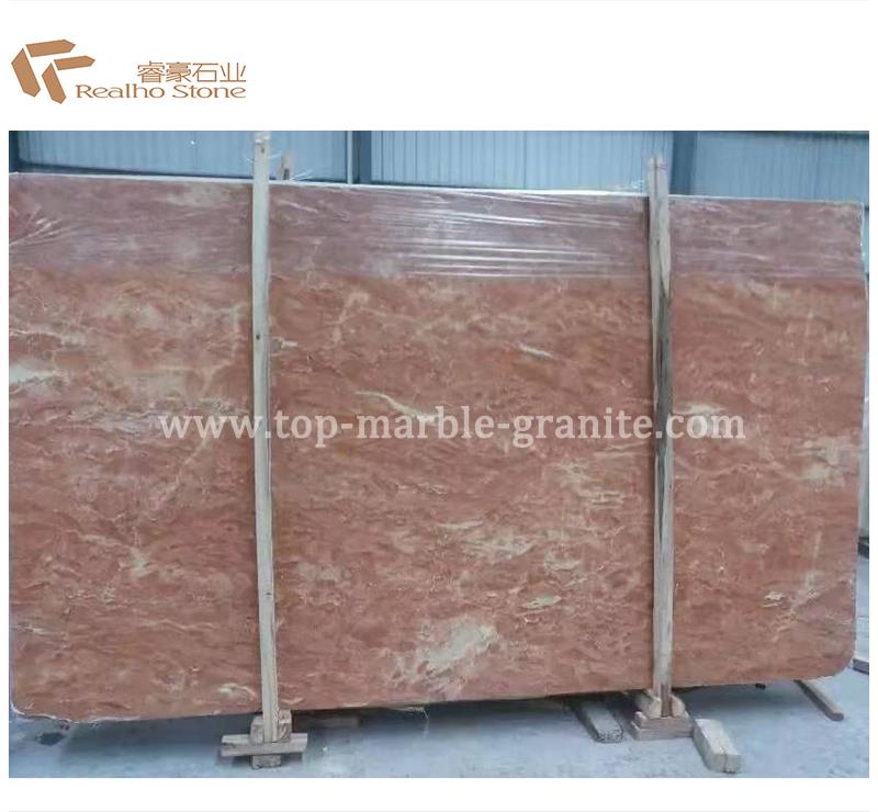 Philippines Pink Red Tea Rose Marble Slab Philippines Pink Red Tea Rose Marble Slab