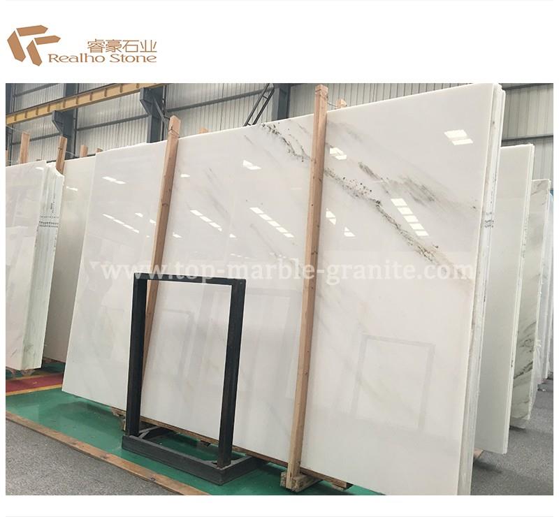 white marble slab