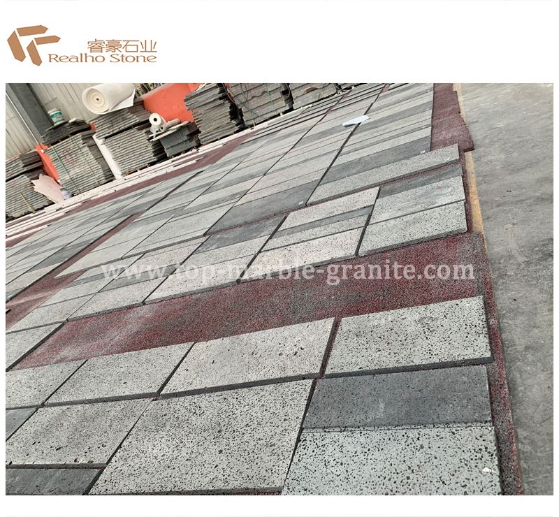 Lava stone tiles