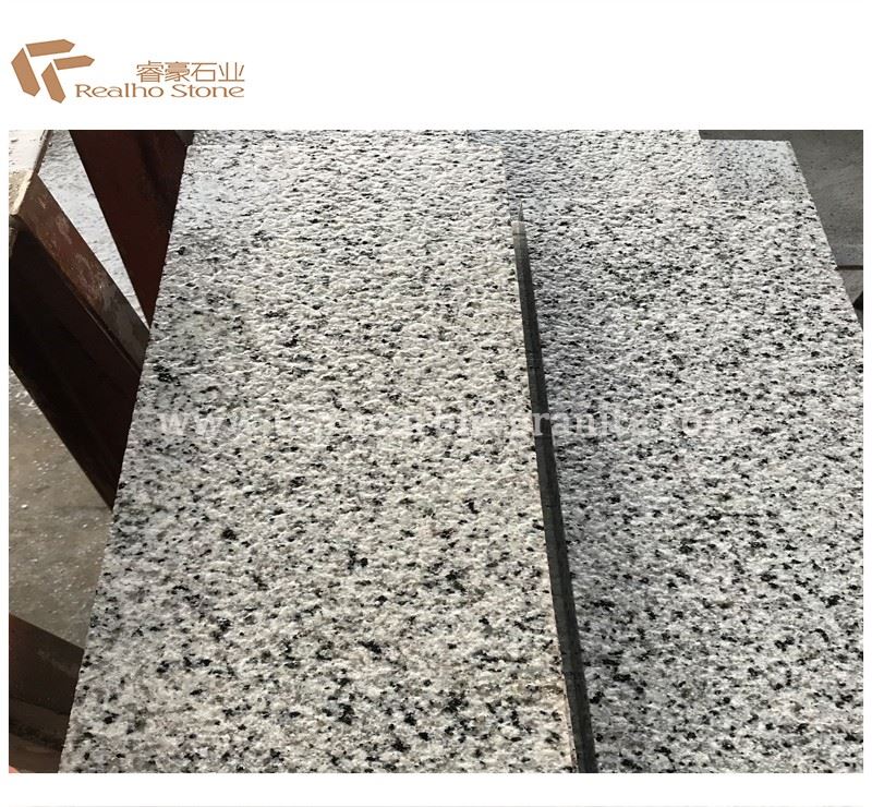white sparkle granite tile