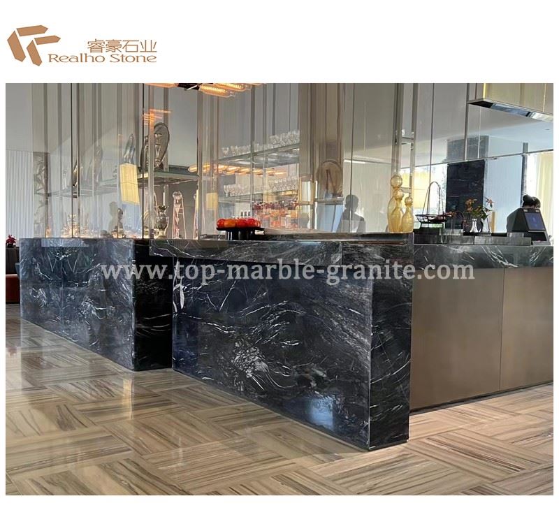 grey marble countertop