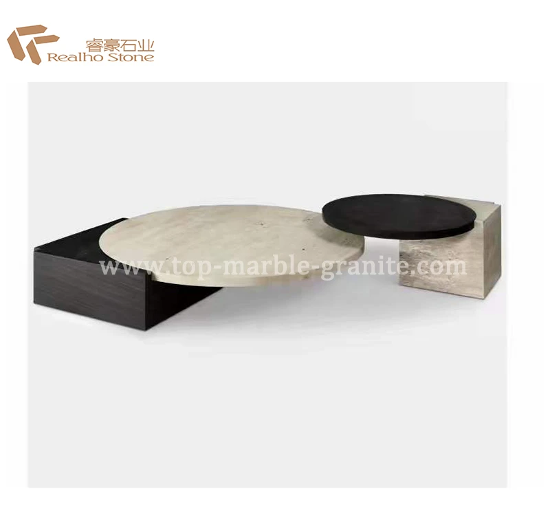 Travertine table