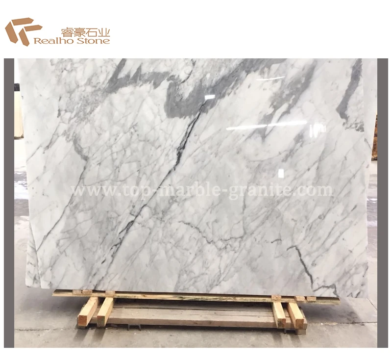 White Statuario marble