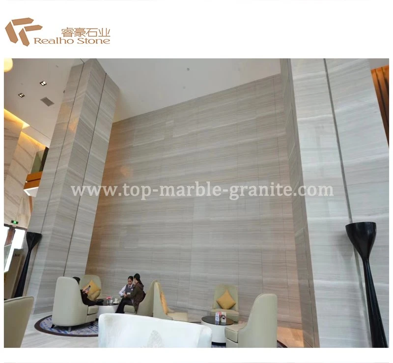 white wood vein marble