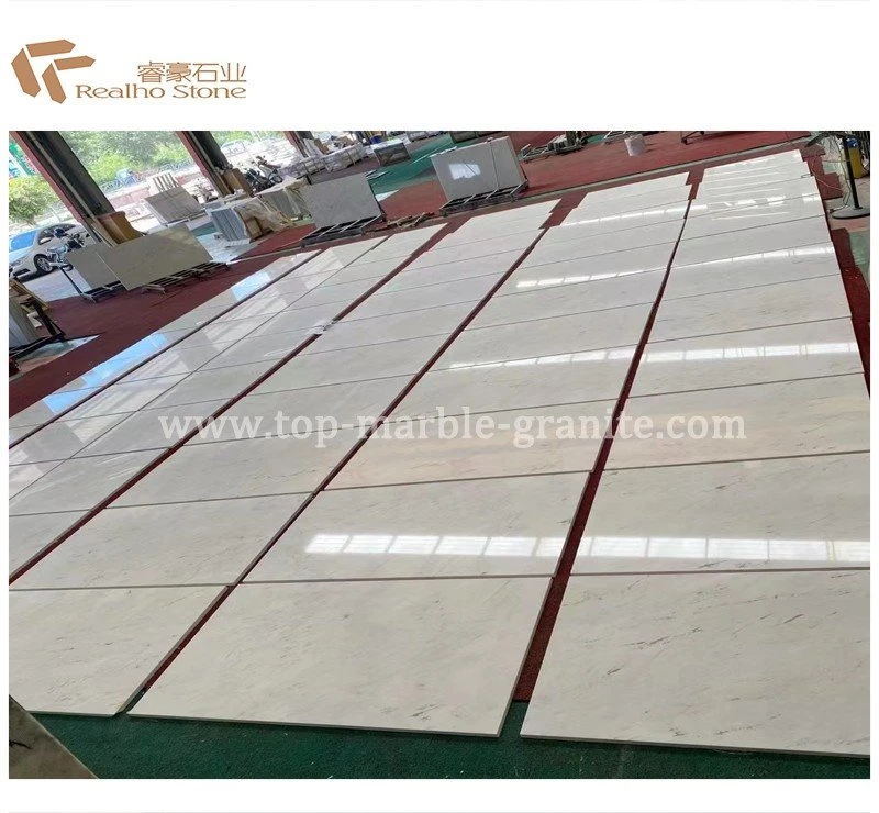 white marble floor tile