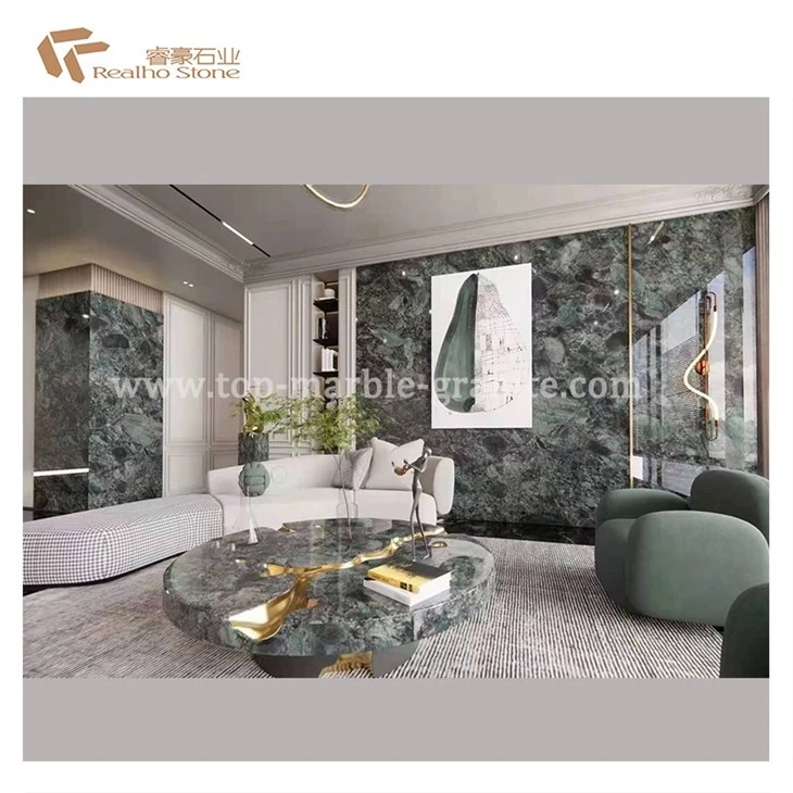 green marble slab