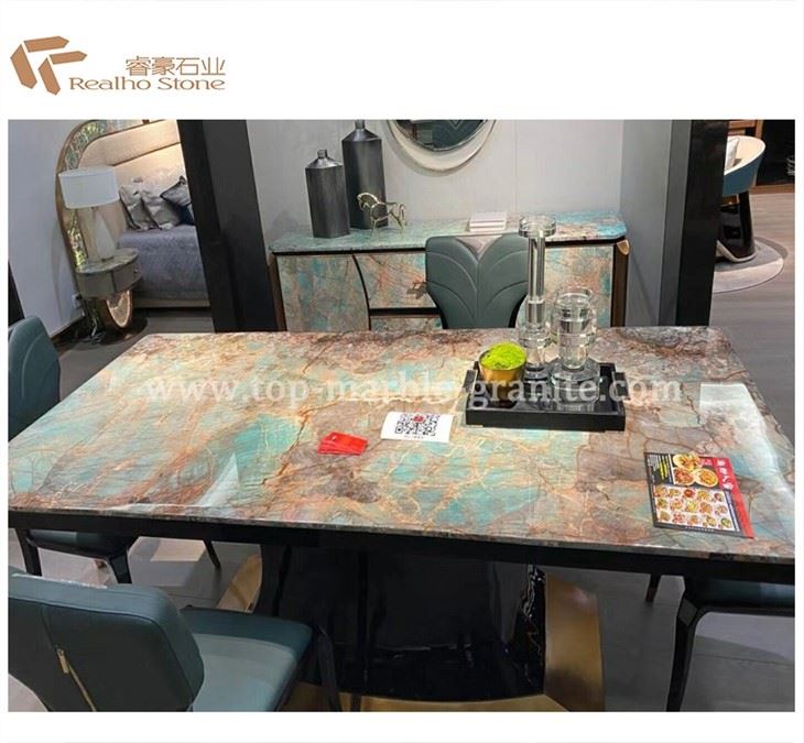 Amazon Green Granite Table