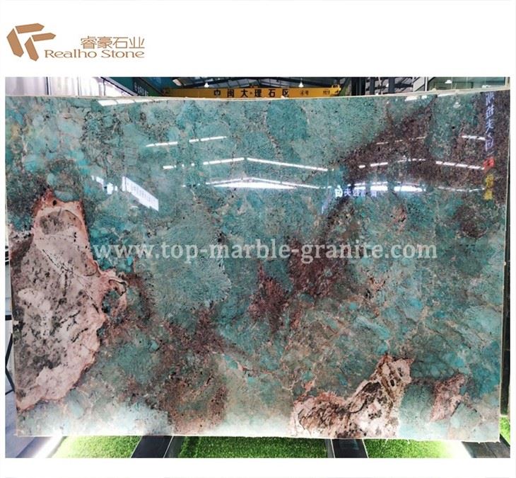 Amazon Green Granite Slab