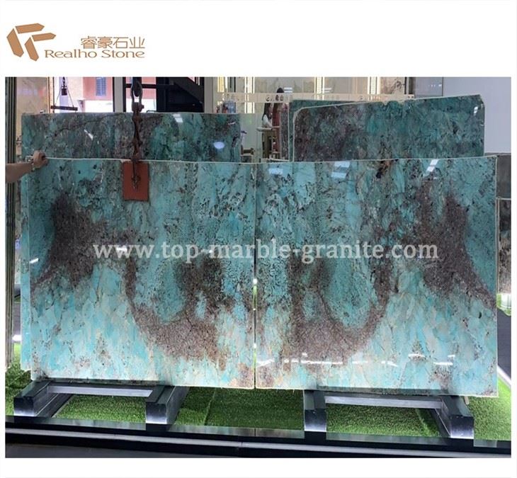 Amazon Green Granite Slabs