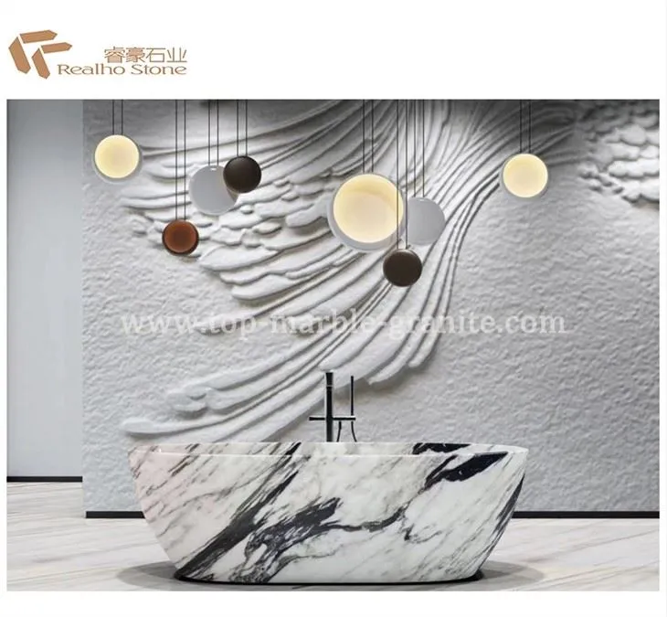 italian milky white marble