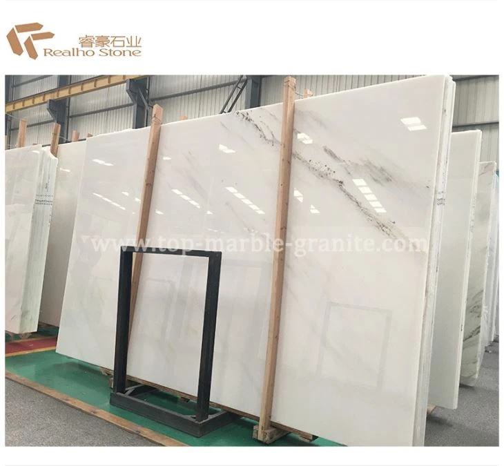 white marble slab