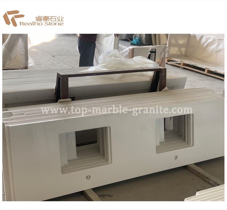 white quartz countertops