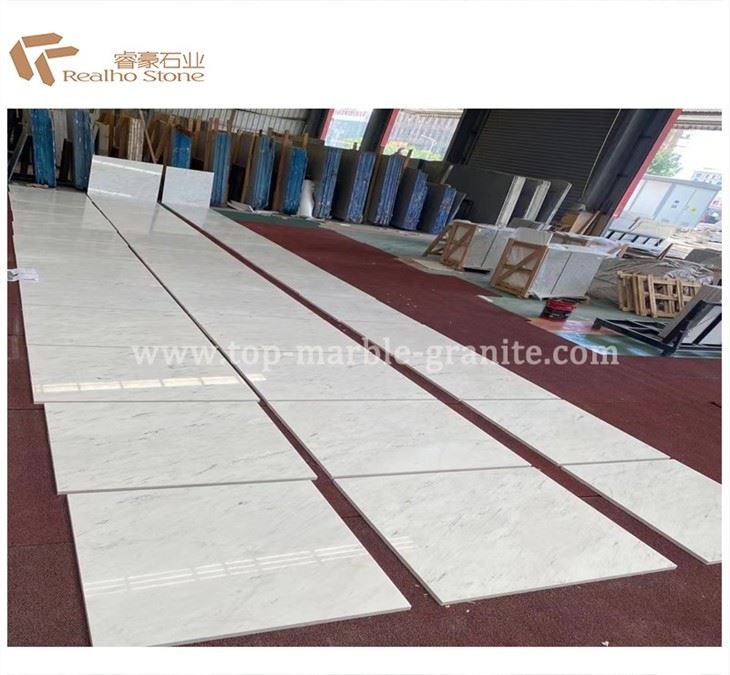 solid white marble