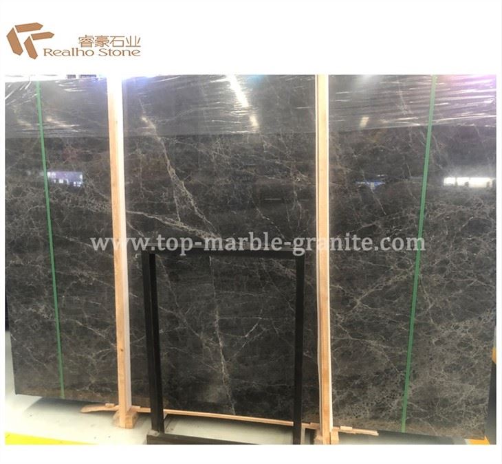 dark grey marble