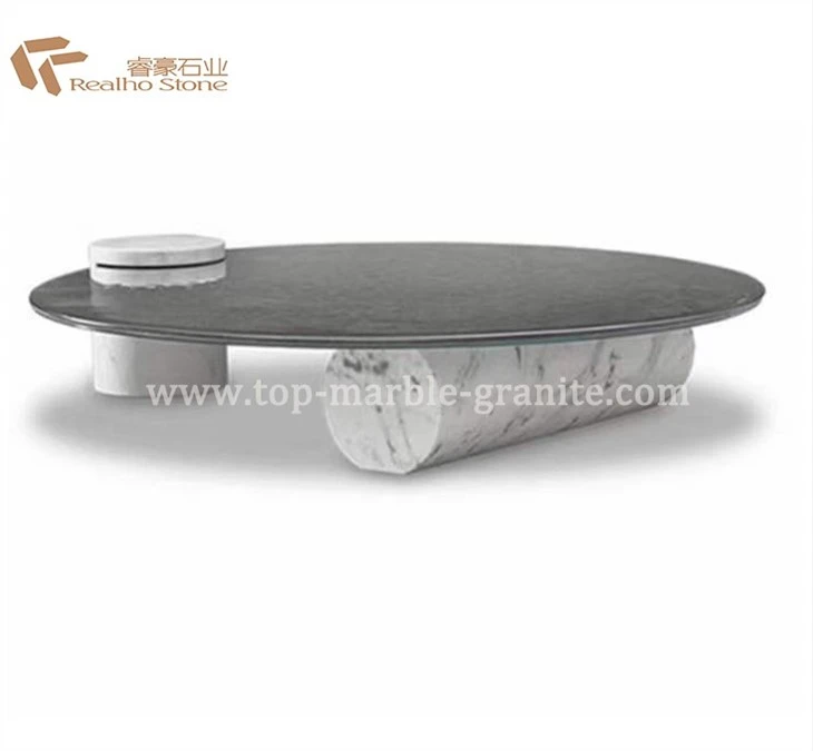 Cararra white marble table