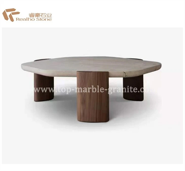 beige marble table