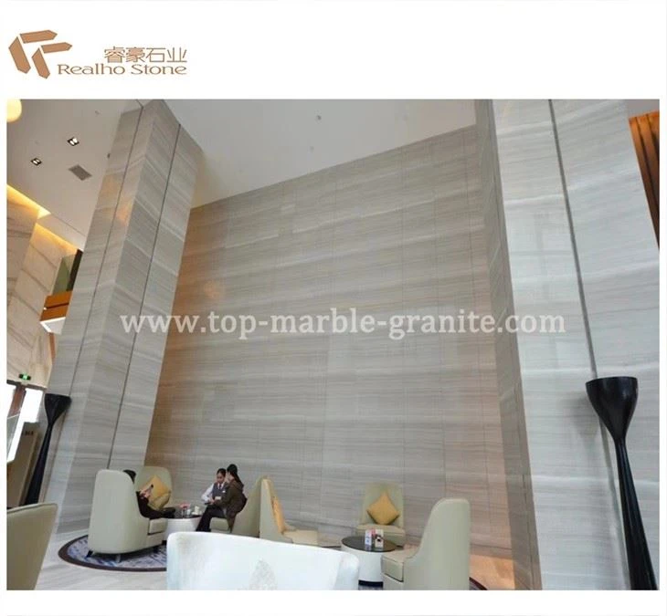 white wood vein marble