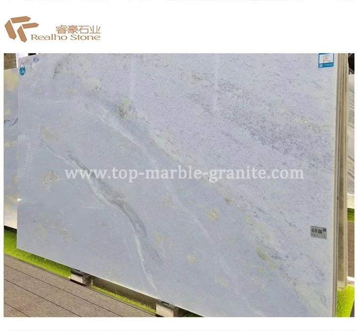 azul calcite marble
